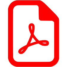 Red pdf icon - Free red file icons