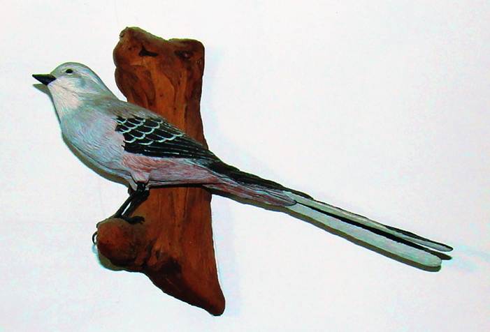 A bird on a piece of wood

AI-generated content may be incorrect.