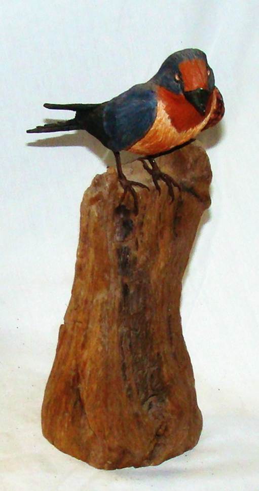 A bird on a piece of wood

AI-generated content may be incorrect.