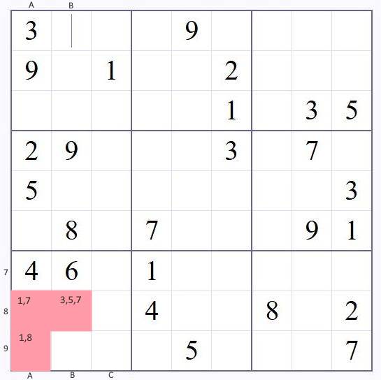 A screenshot of a sudoku game

Description automatically generated