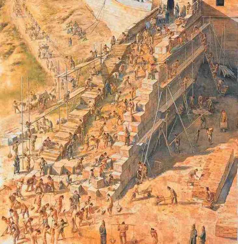 illustration great wall