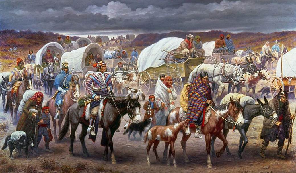 "Trail of Tears Walk" commemorates Native Americans' forced removal ...
