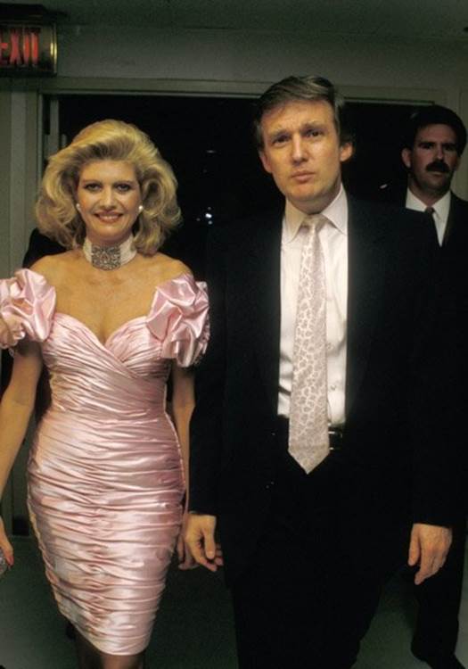 Ivana and Donald in the '80s